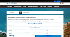 Desktop Screenshot of gutscheine-mietwagen.de